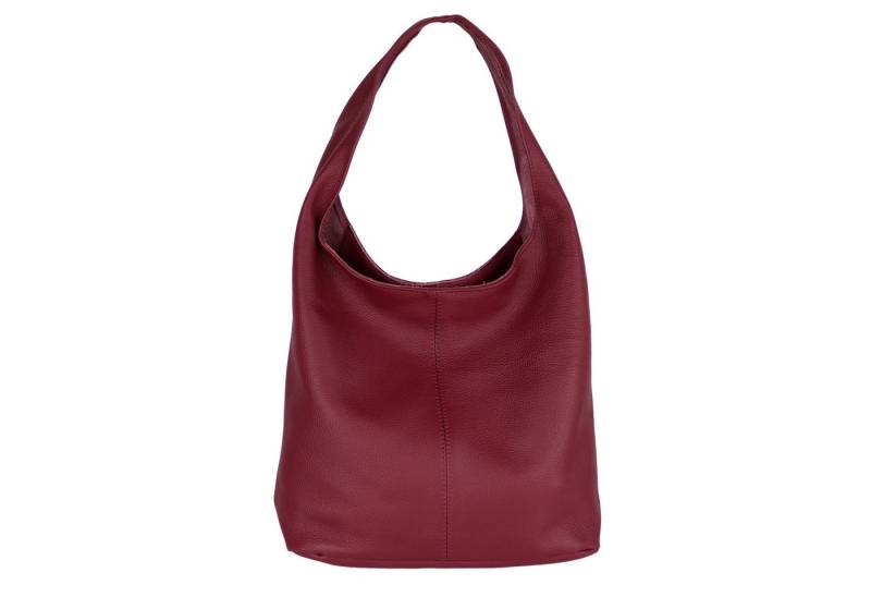 MIRROSI Beuteltasche aus Echtleder, Made in Italy, Shopper Tasche von MIRROSI