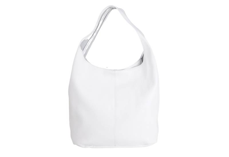 MIRROSI Beuteltasche aus Echtleder, Made in Italy, Shopper Tasche von MIRROSI