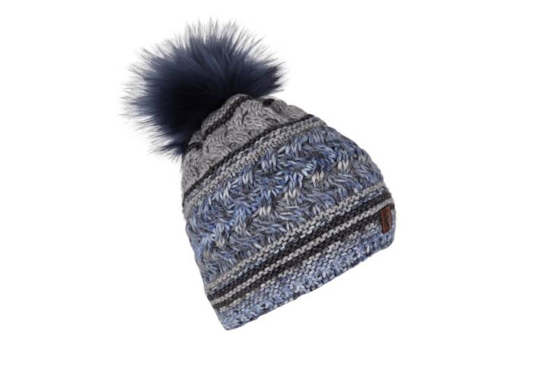 MIRROSI Bommelmütze Damen Strickmütze Mütze Beanie OneSize mit Bommel, Warm Kuschelig (Hergestellt in Polen) Wintermützen Bequem Atmungsaktiv Kuschelweich von MIRROSI