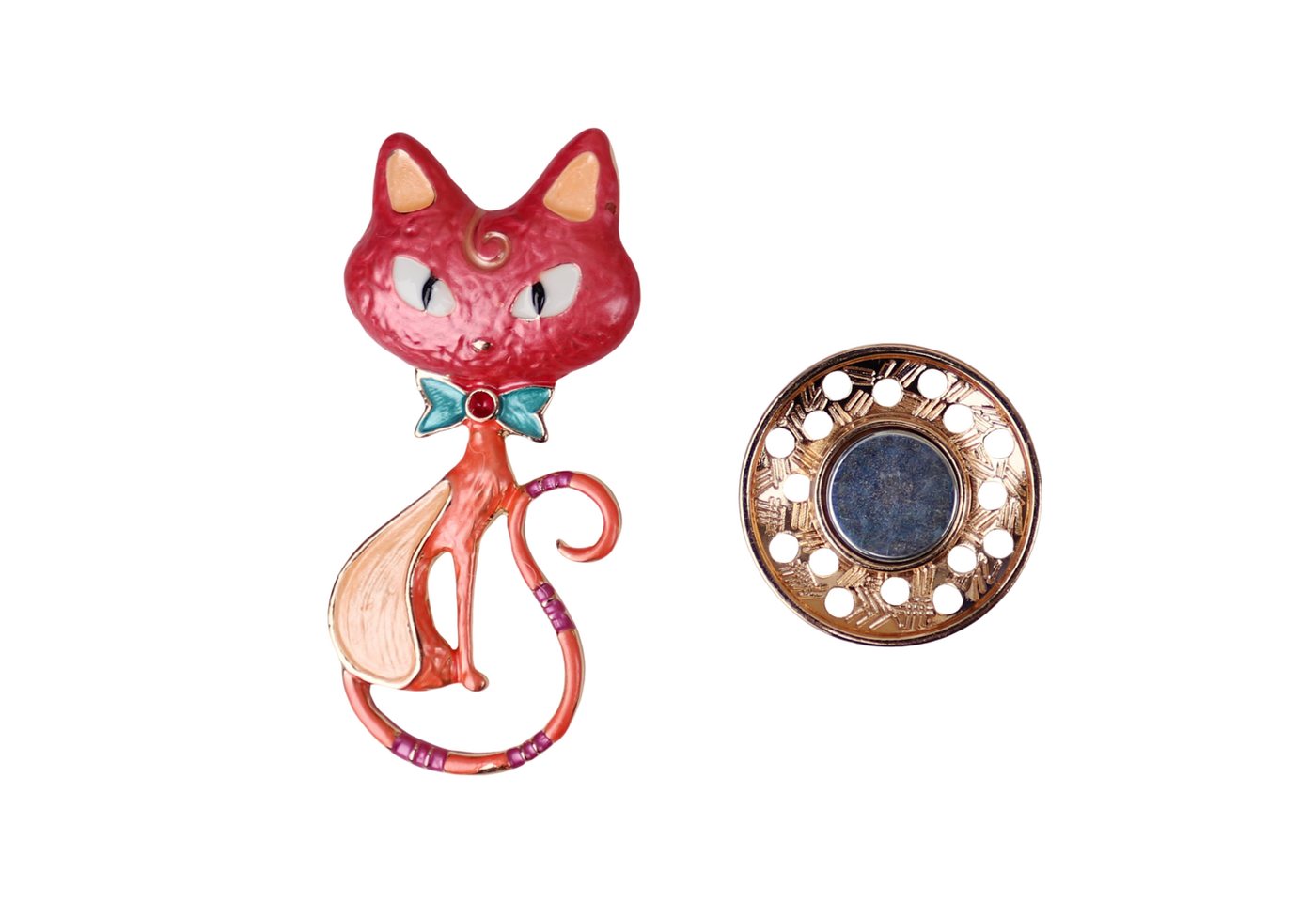 MIRROSI Brosche Magnetbrosche für Damen, Starker Magnetverschluss MIRROSI Brosche Magnetbrosche für Damen, Starker Magnetverschluss von MIRROSI
