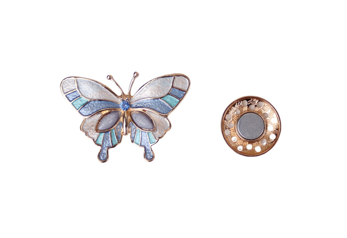 MIRROSI Brosche Magnetbrosche für Damen, Starker Magnetverschluss MIRROSI Brosche Magnetbrosche für Damen, Starker Magnetverschluss von MIRROSI