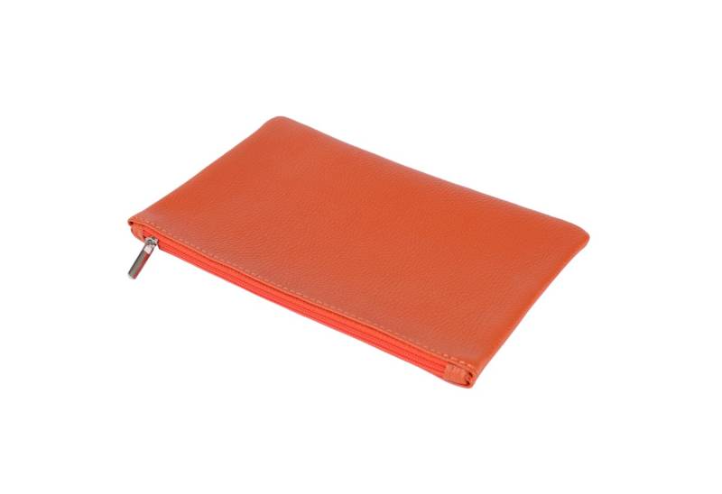 MIRROSI Dokumententasche aus hochwertigem Echtleder, Made in Italy 24,5x15,5cm (Banktasche Schlank Dünn), Brieftasche Vielfältige Farbauswahl von MIRROSI