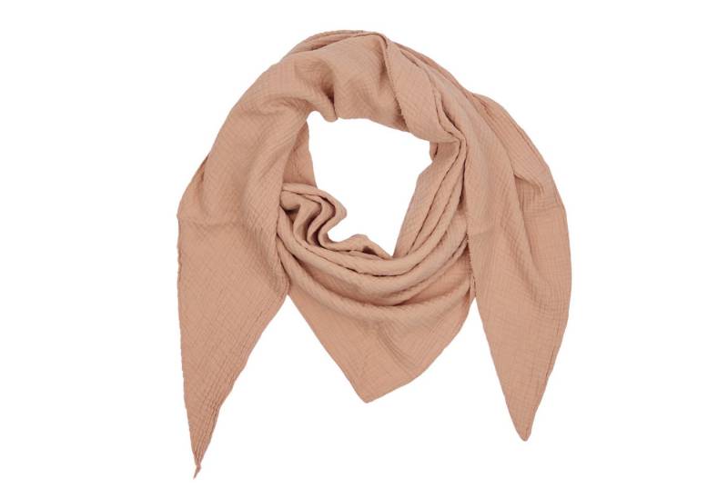 MIRROSI Dreieckstuch Aus Musellin Dreiecksschal ca.190x80 cm, Made in Italy, (Leicht ideal für das ganze Jahr, 100% Baumwolle), in tollen Farben Unifarben) von MIRROSI