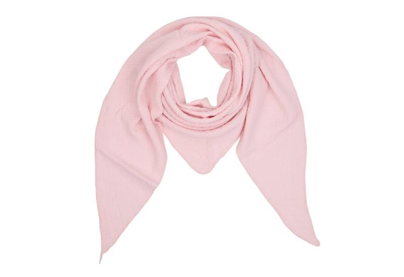 MIRROSI Dreieckstuch Aus Musellin Dreiecksschal ca.190x80 cm, Made in Italy, (Leicht ideal für das ganze Jahr, 100% Baumwolle), in tollen Farben Unifarben) von MIRROSI