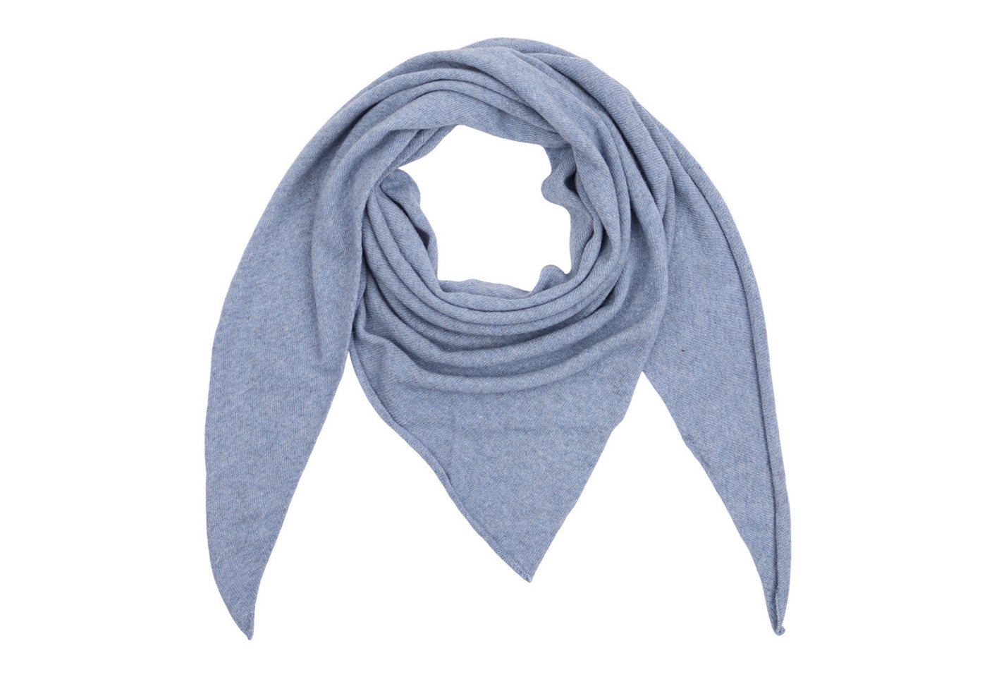 MIRROSI Dreieckstuch Strick Dreiecksschal aus Laine Wolle, 160x65cm, Schlicht und edel in Unifarbe – warm, soft & vielseitig kombinierbar von MIRROSI