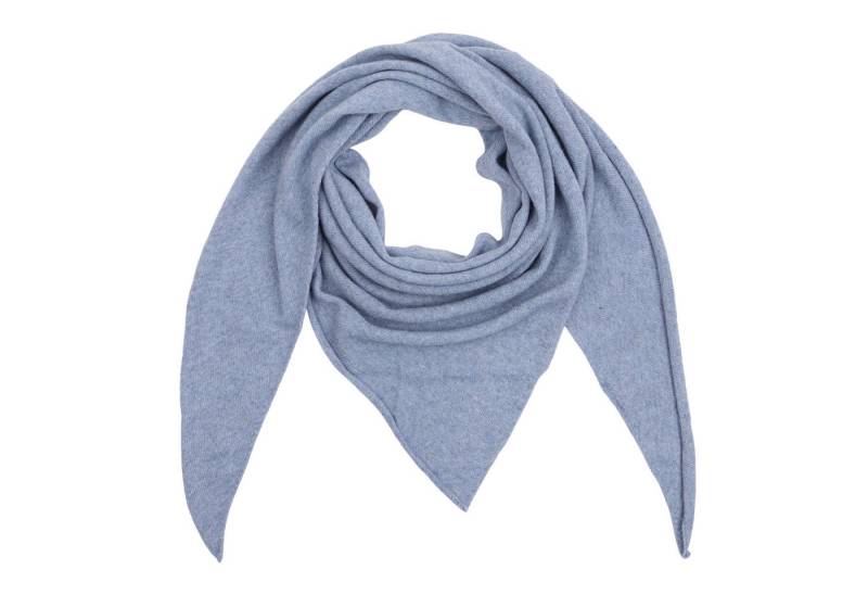 MIRROSI Dreieckstuch Strick Dreiecksschal aus Laine Wolle, 160x65cm, Schlicht und edel in Unifarbe – warm, soft & vielseitig kombinierbar von MIRROSI