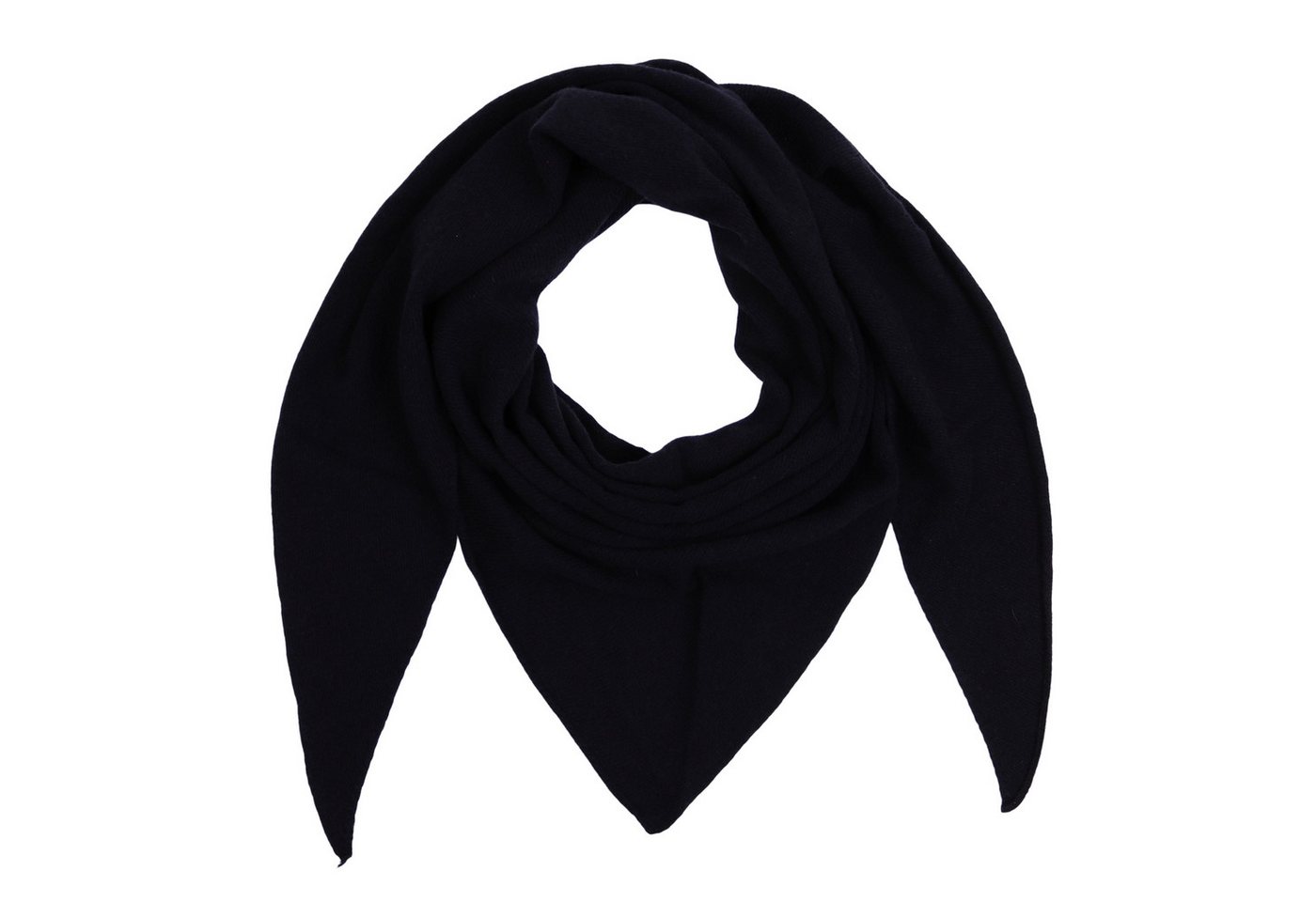 MIRROSI Dreieckstuch Strick Dreiecksschal aus Laine Wolle, 160x65cm, Schlicht und edel in Unifarbe – warm, soft & vielseitig kombinierbar von MIRROSI