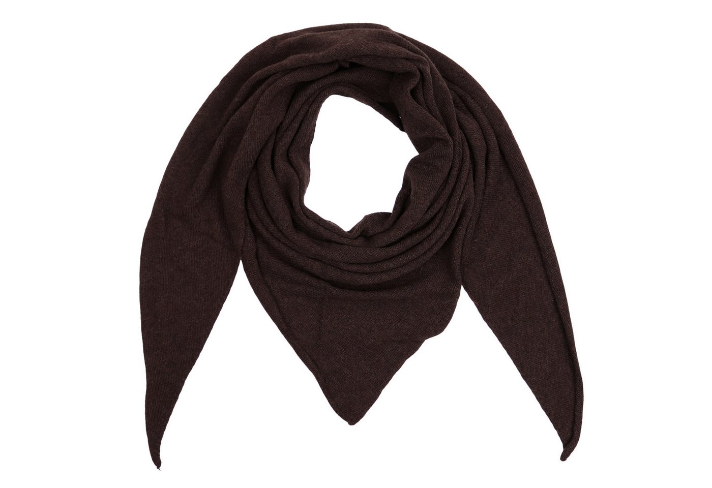 MIRROSI Dreieckstuch Strick Dreiecksschal aus Laine Wolle, 160x65cm, Schlicht und edel in Unifarbe – warm, soft & vielseitig kombinierbar von MIRROSI