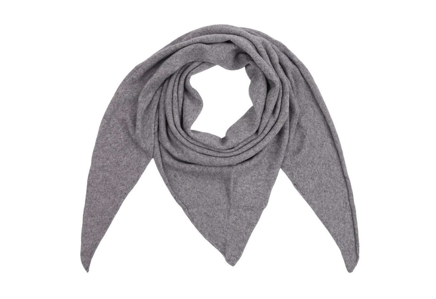 MIRROSI Dreieckstuch Strick Dreiecksschal aus Laine Wolle, 160x65cm, Schlicht und edel in Unifarbe – warm, soft & vielseitig kombinierbar von MIRROSI