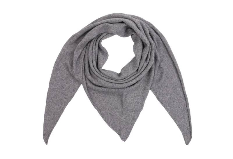 MIRROSI Dreieckstuch Strick Dreiecksschal aus Laine Wolle, 160x65cm, Schlicht und edel in Unifarbe – warm, soft & vielseitig kombinierbar von MIRROSI