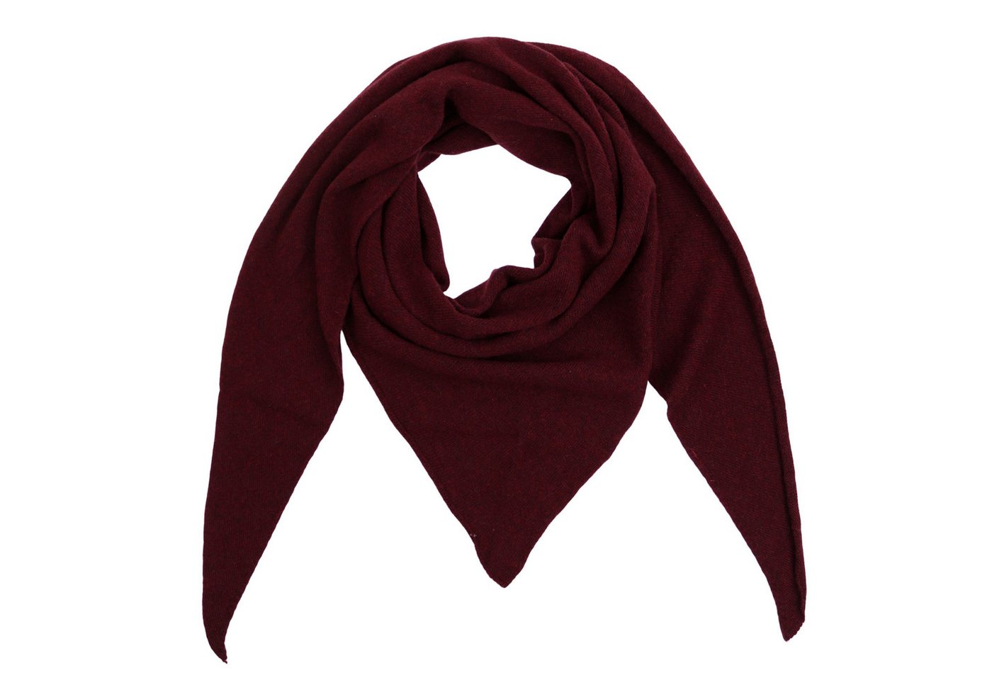 MIRROSI Dreieckstuch Strick Dreiecksschal aus Laine Wolle, 160x65cm, Schlicht und edel in Unifarbe – warm, soft & vielseitig kombinierbar von MIRROSI