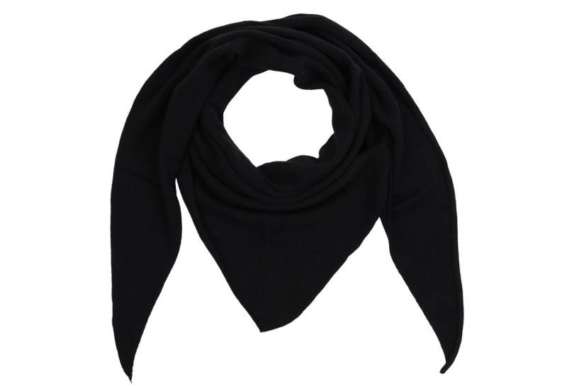 MIRROSI Dreieckstuch Strick Dreiecksschal aus Laine Wolle, 160x65cm, Schlicht und edel in Unifarbe – warm, soft & vielseitig kombinierbar von MIRROSI