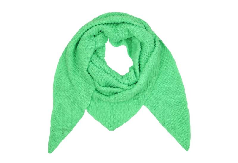 MIRROSI Dreieckstuch Strickschal warmer Dreiecksschal XXL ca.80x210 cm, Leicht, (Made in Italy, Unifarbe), in tollen Farben 20% Lana Wolle von MIRROSI