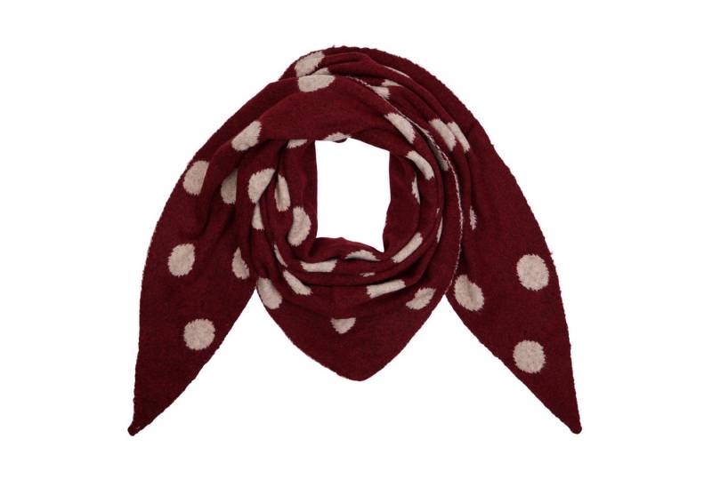 MIRROSI Dreieckstuch kuschliger und warmer Dreiecksschal Kreis Musterca.180x75 cm, (ca. 200 Gramm, Neue Kollektion Herbst/Winter 2025), Trendiges Kreis-Design, wärmend & weich von MIRROSI