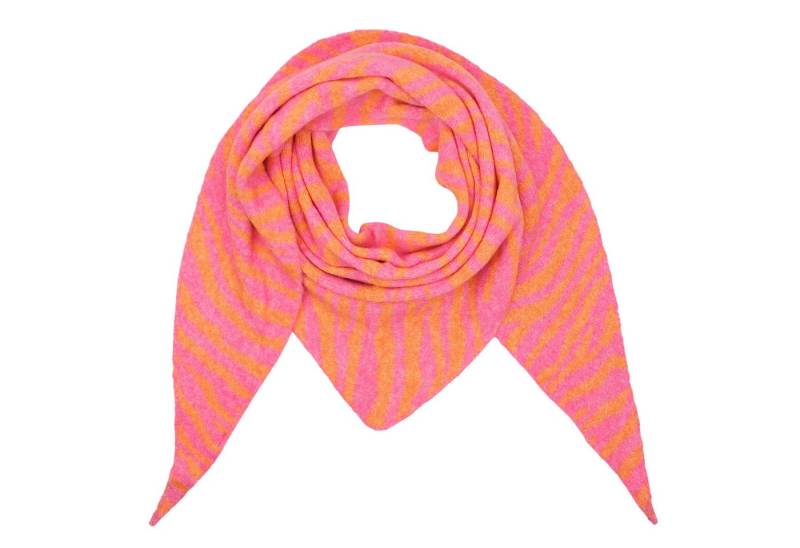 MIRROSI Dreieckstuch kuschliger und warmer Dreiecksschal Zebra Muster ca.180x75 cm, (ca. 210 Gramm, Neue Kollektion Herbst/Winter 2025), Trendiges Zebra-Design, wärmend & weich von MIRROSI