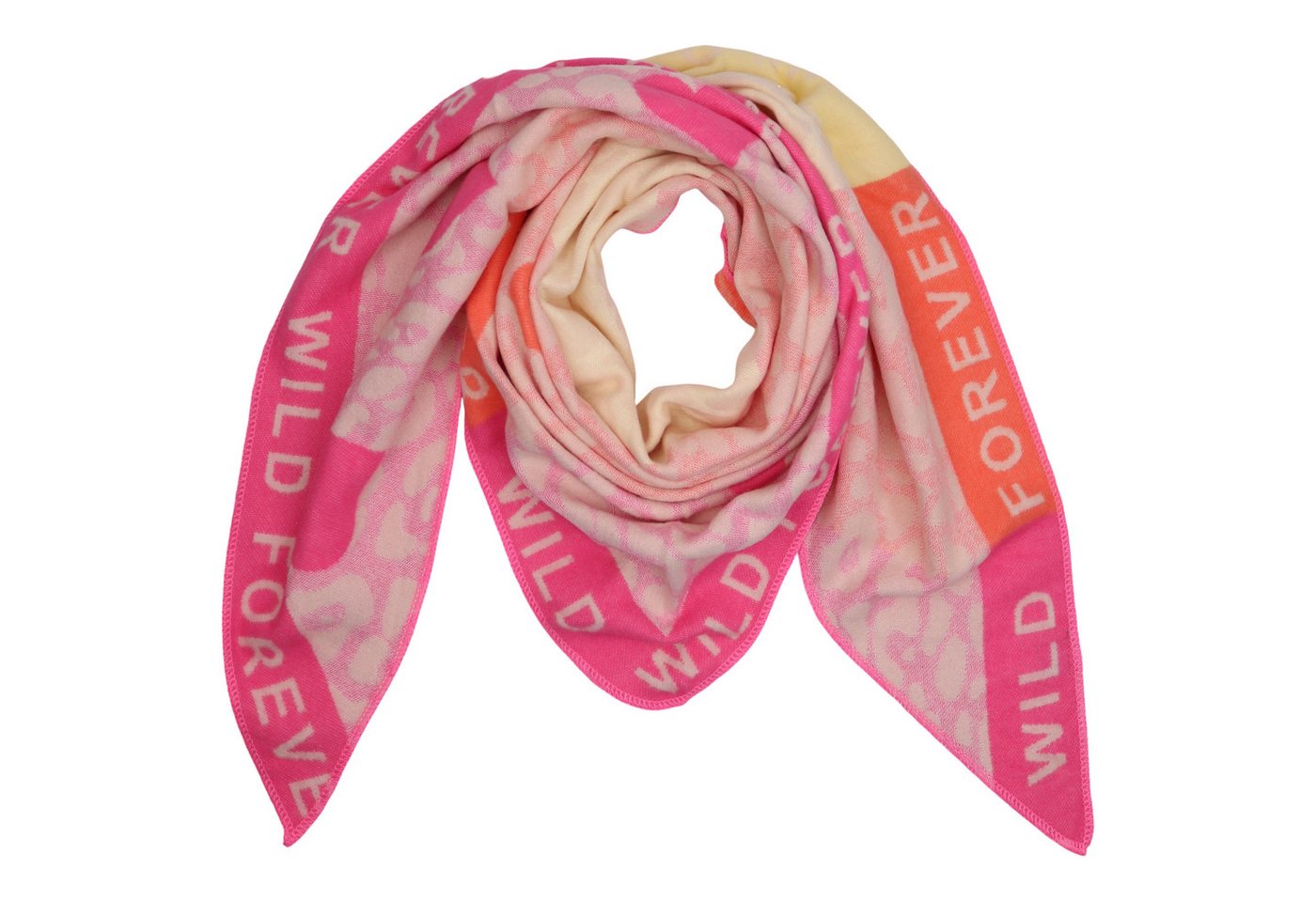 MIRROSI Dreieckstuch kuschliger und warmer Dreiecksschal ca.100x200 cm, (Leo Muster, Neue Kollektion Herbst/Winter 2025), Trendiges LEO-Design, wärmend & weich von MIRROSI