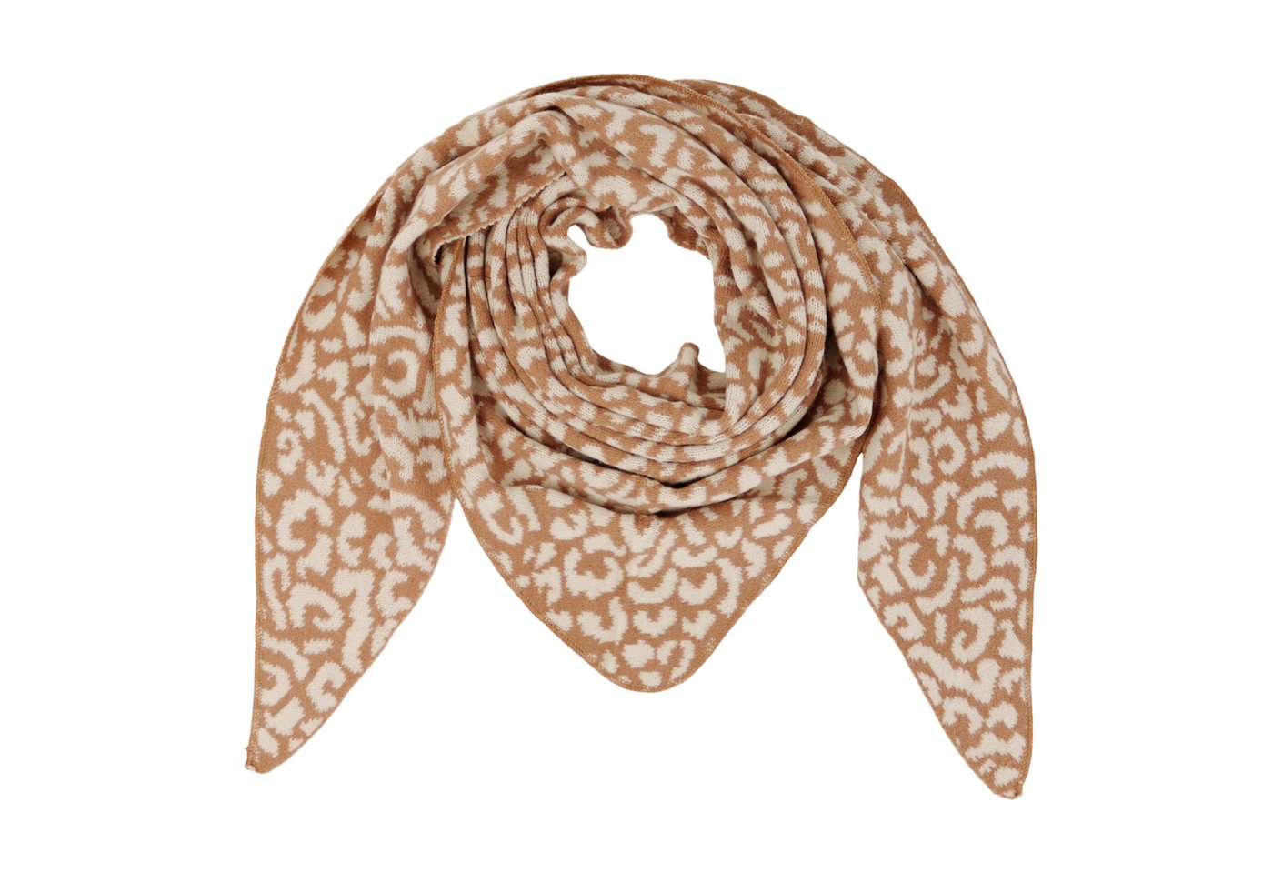 MIRROSI Dreieckstuch kuschliger und warmer Dreiecksschal ca.170x70 cm, (Leo Muster, Neue Kollektion Herbst/Winter 2025), Trendiges LEO-Design, wärmend & weich von MIRROSI