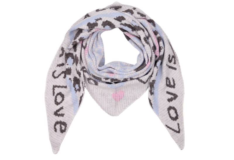 MIRROSI Dreieckstuch kuschliger und warmer Dreiecksschal ca.180x80 cm, (Leo Muster, ca. 220 Gramm, Neue Kollektion Herbst/Winter 2025), Trendiges LEO-Design, wärmend & weich von MIRROSI