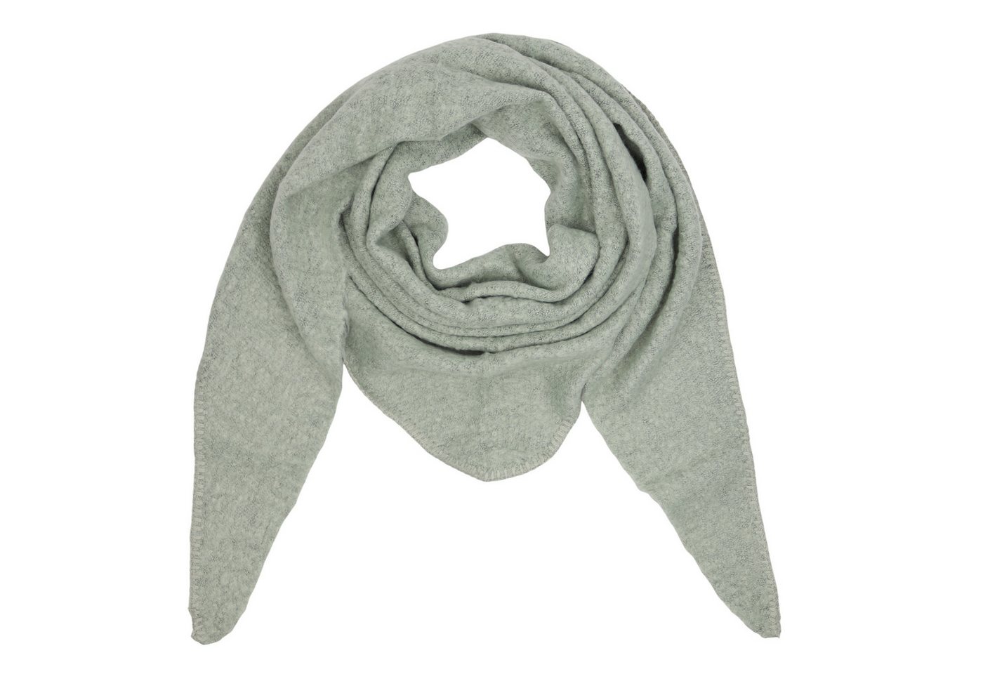 MIRROSI Dreieckstuch kuschliger und warmer Dreiecksschal ca.188x80 cm, (Unifarbe), in tollen Farben von MIRROSI