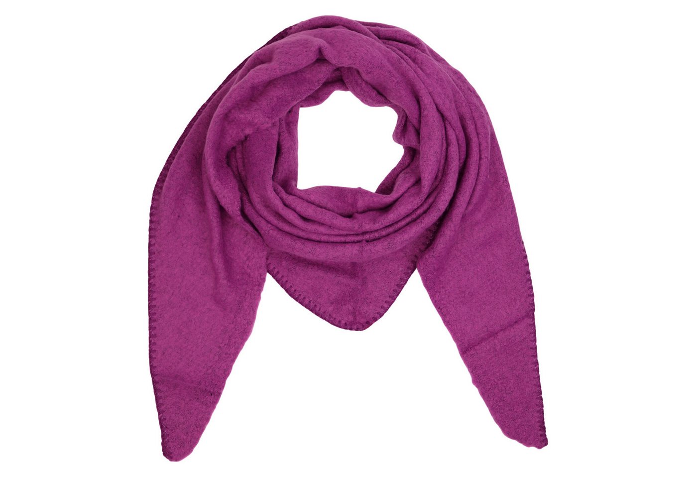 MIRROSI Dreieckstuch kuschliger und warmer Dreiecksschal ca.188x80 cm, (Unifarbe), in tollen Farben von MIRROSI