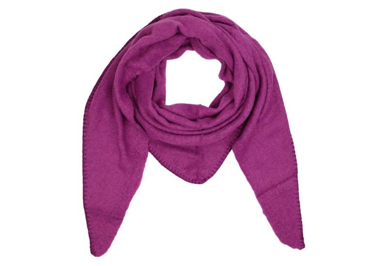 MIRROSI Dreieckstuch kuschliger und warmer Dreiecksschal ca.188x80 cm, (Unifarbe), in tollen Farben von MIRROSI