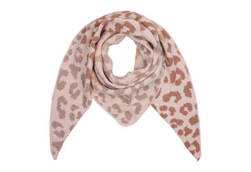 MIRROSI Dreieckstuch kuschliger und warmer Dreiecksschal ca.190x80 cm, (Leo Muster, Neue Kollektion Herbst/Winter 2025), Trendiges LEO-Design, wärmend & weich von MIRROSI