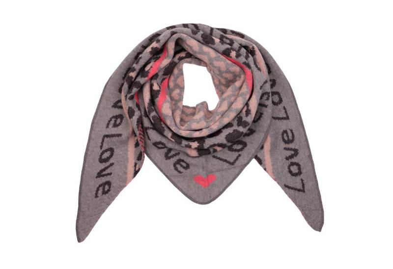 MIRROSI Dreieckstuch kuschliger und warmer Dreiecksschal ca.190x80 cm, (Leo Muster, Neue Kollektion Herbst/Winter 2025), Trendiges LEO-Design, wärmend & weich von MIRROSI