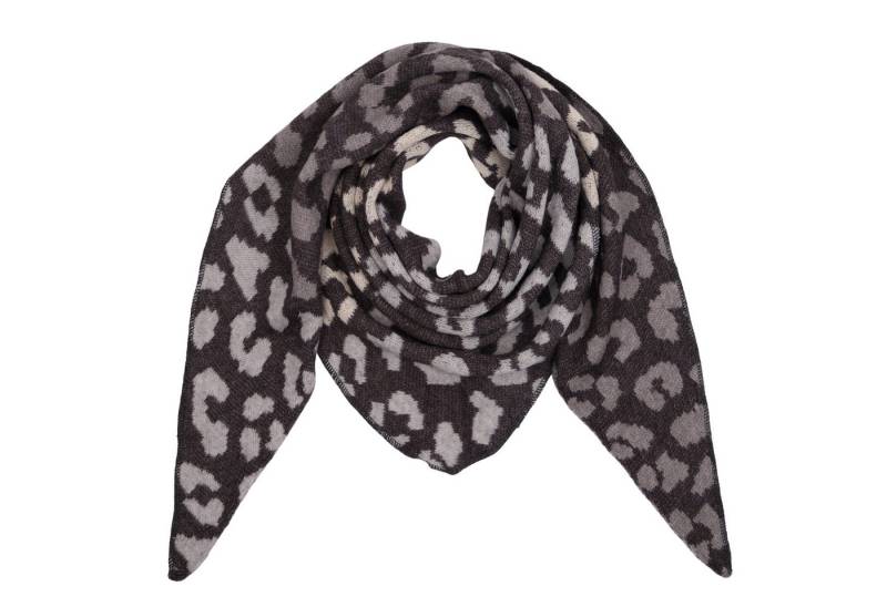 MIRROSI Dreieckstuch kuschliger und warmer Dreiecksschal ca.190x80 cm, (Leo Muster, Neue Kollektion Herbst/Winter 2025), Trendiges LEO-Design, wärmend & weich von MIRROSI
