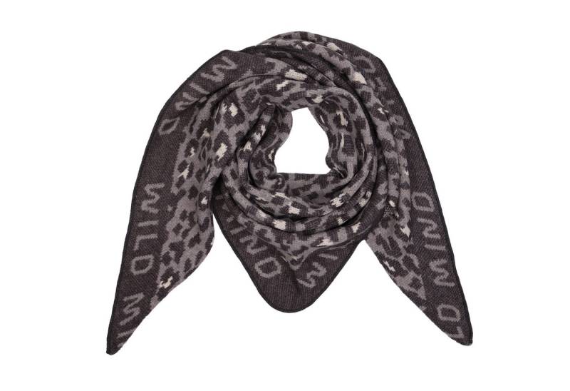 MIRROSI Dreieckstuch kuschliger und warmer Dreiecksschal ca.190x80 cm, (Leo Muster, Neue Kollektion Herbst/Winter 2025), Trendiges LEO-Design, wärmend & weich von MIRROSI