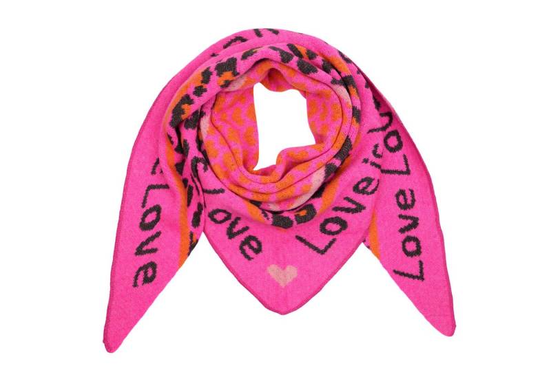 MIRROSI Dreieckstuch kuschliger und warmer Dreiecksschal ca.190x80 cm, (Leo Muster, Neue Kollektion Herbst/Winter 2025), Trendiges LEO-Design, wärmend & weich von MIRROSI