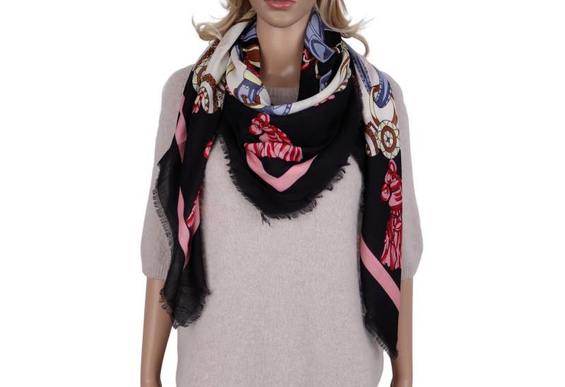 MIRROSI Dreieckstuch weicher Quadratisches Tuch 130x130cm leicht Frühling Sommer, (Neue Kollektion Frühling/Sommer 2026), Trendiges Desgin, leicht und weich von MIRROSI