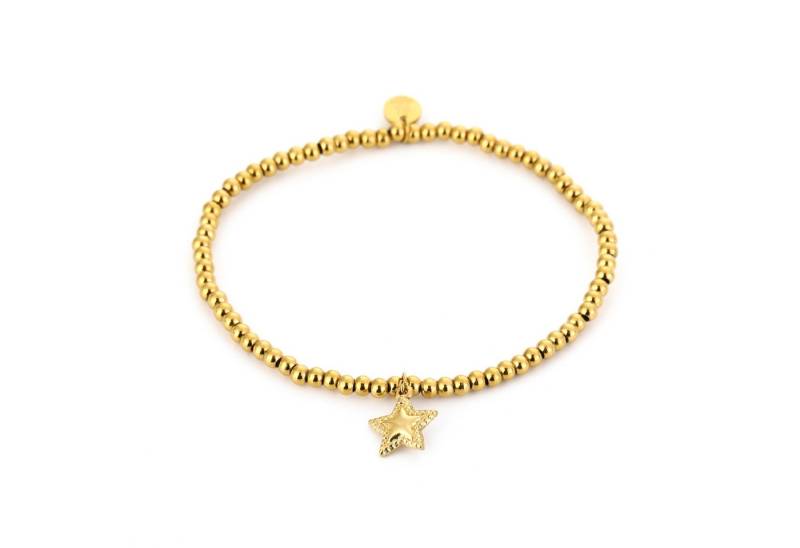 MIRROSI Edelstahlarmband Damen Armband mit Gummizug von MIRROSI