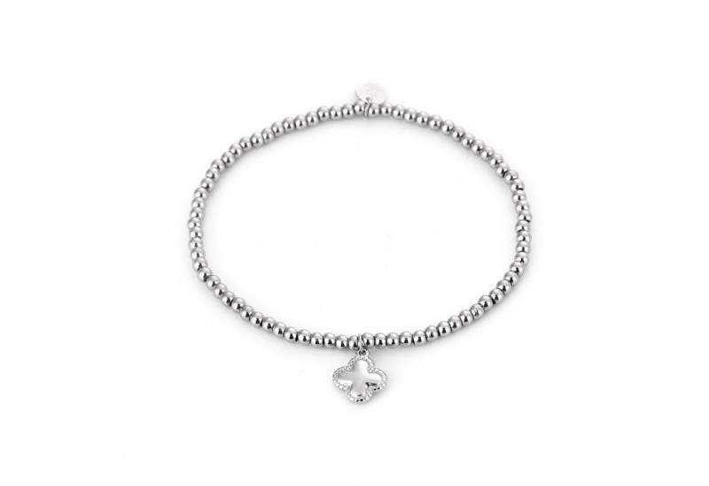 MIRROSI Edelstahlarmband Damen Armband mit Gummizug von MIRROSI