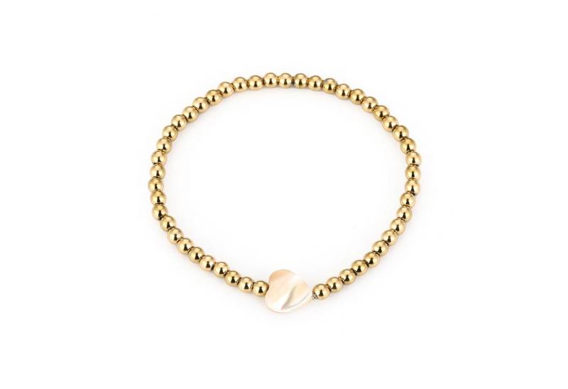 MIRROSI Edelstahlarmband Damen Armband mit Gummizug von MIRROSI