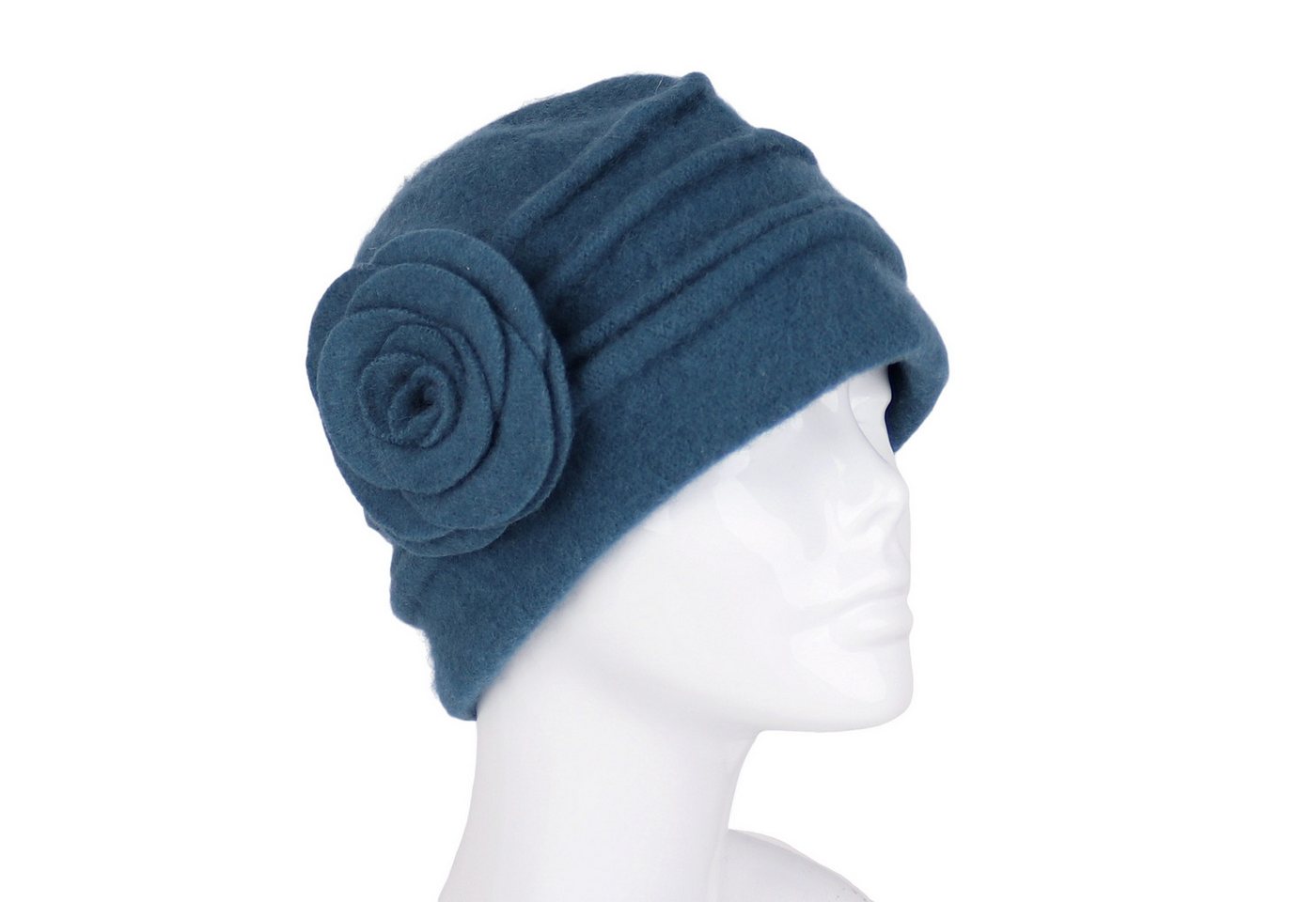 MIRROSI Filzhut Damen Wollfilzhut Wollhut mit Blumen 100% Schurwolle MIRROSI Filzhut Damen Wollfilzhut Wollhut mit Blumen 100% Schurwolle von MIRROSI