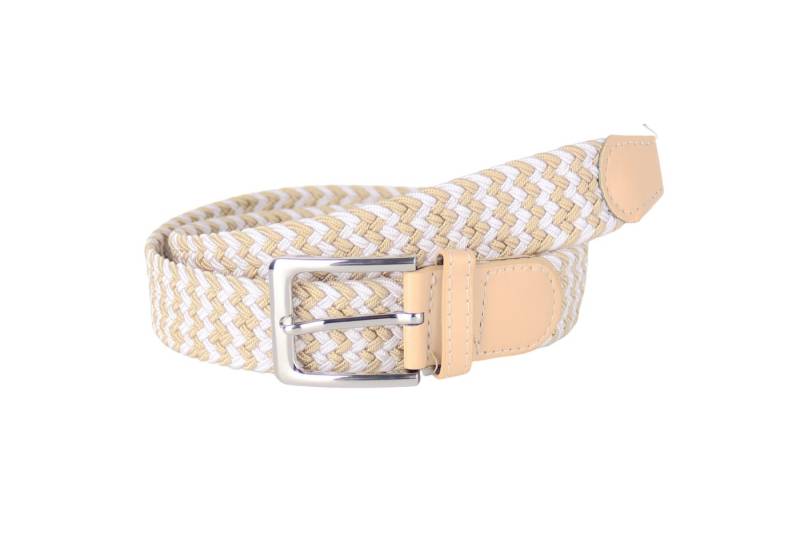 MIRROSI Flechtgürtel Elastischer Stoffgürtel Flechtgürtel für Damen und Herren (3,5CM Breit, Atemungsaktiv, Super Weich) Geflochtener Stretchgürtel Dehnbarer Gürtel UNISEX von MIRROSI