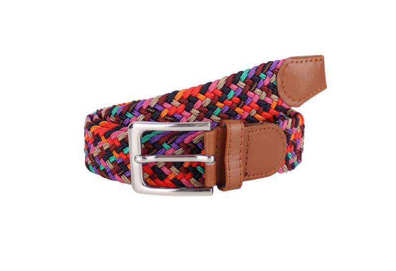 MIRROSI Flechtgürtel Elastischer Stoffgürtel Flechtgürtel für Damen und Herren (3,5CM Breit, Atemungsaktiv, Super Weich) Geflochtener Stretchgürtel Dehnbarer Gürtel UNISEX von MIRROSI