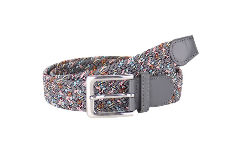 MIRROSI Flechtgürtel Elastischer Stoffgürtel Flechtgürtel für Damen und Herren (3,5CM Breit, Atemungsaktiv, Super Weich) Geflochtener Stretchgürtel Dehnbarer Gürtel UNISEX von MIRROSI