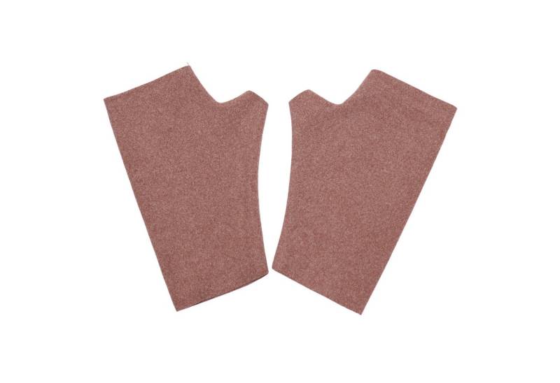 MIRROSI Fleecehandschuhe Damen Fingerlosen Handschuhe Für Arbeit usw. (Einheitsgröße für Erwachsene) Unifarben von MIRROSI