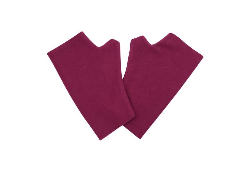 MIRROSI Fleecehandschuhe Damen Fingerlosen Handschuhe Für Arbeit usw. (Einheitsgröße für Erwachsene) Unifarben von MIRROSI