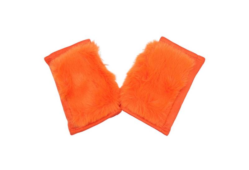 MIRROSI Fleecehandschuhe Damen Fingerlosen Handschuhe aus Kunst-Teddyfell aus kuscheligem Kunst-Teddyfell von MIRROSI