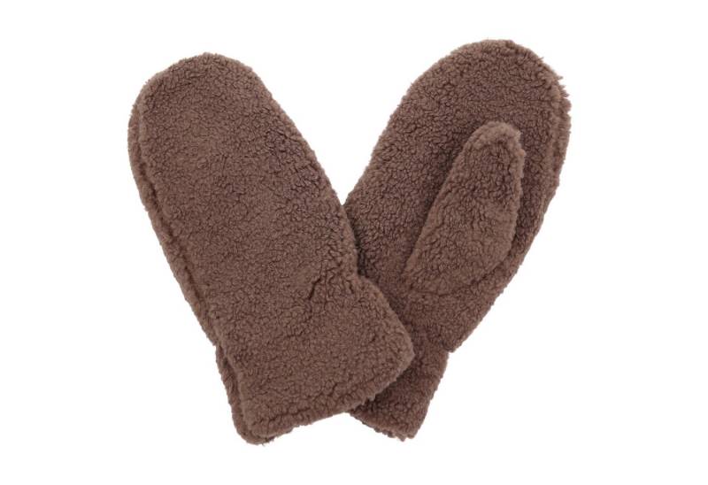 MIRROSI Fleecehandschuhe Damen Handschuhe aus Teddyfell, Warm und Kuschelig (Einheitsgröße) Dick gefüttert ideal für Herbst, Winter von MIRROSI