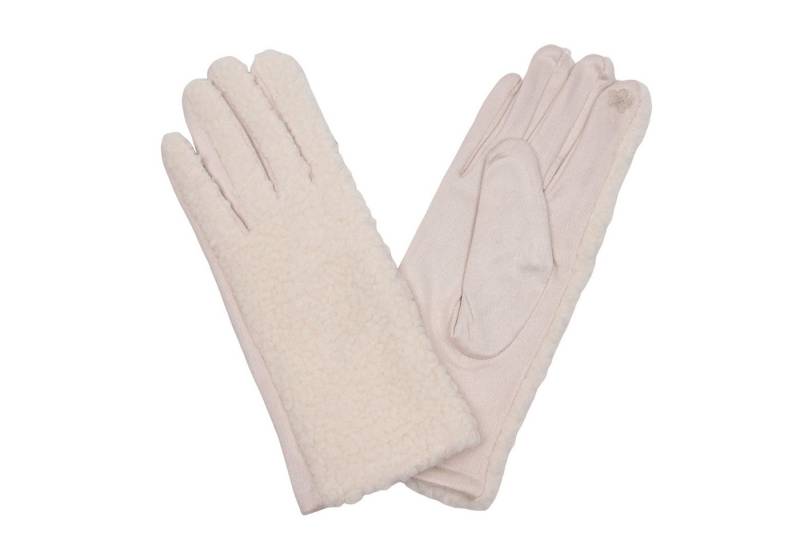 MIRROSI Fleecehandschuhe Damen Handschuhe aus Teddyfell, Warm und Kuschelig (Einheitsgröße) Touchscreen, leicht gefüttert ideal für Herbst, Winter von MIRROSI