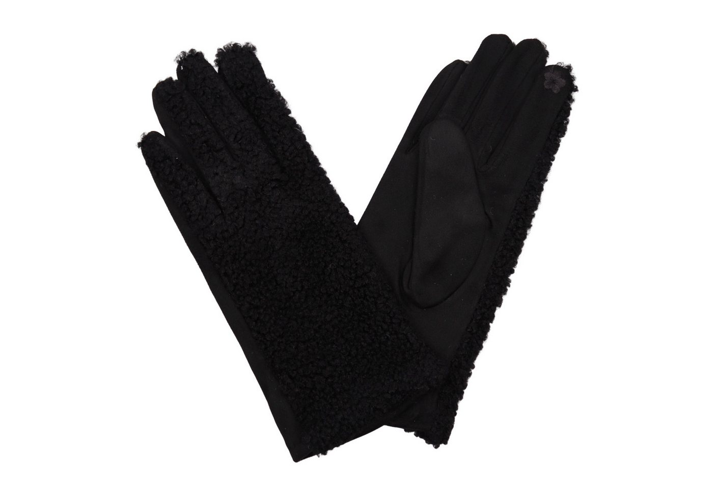 MIRROSI Fleecehandschuhe Damen Handschuhe aus Teddyfell, Warm und Kuschelig (Einheitsgröße) Touchscreen, leicht gefüttert ideal für Herbst, Winter von MIRROSI