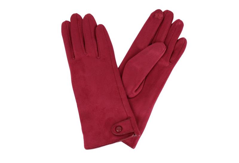 MIRROSI Fleecehandschuhe Damen Touchscreen Handschuhe gefüttert Warm ONESIZE (BASIC zeitlos für immer) aus Stoff sehr weich und warm ideal für Herbst oder Winter von MIRROSI