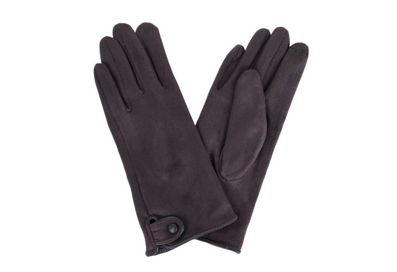 MIRROSI Fleecehandschuhe Damen Touchscreen Handschuhe gefüttert Warm ONESIZE (BASIC zeitlos für immer) aus Stoff sehr weich und warm ideal für Herbst oder Winter von MIRROSI