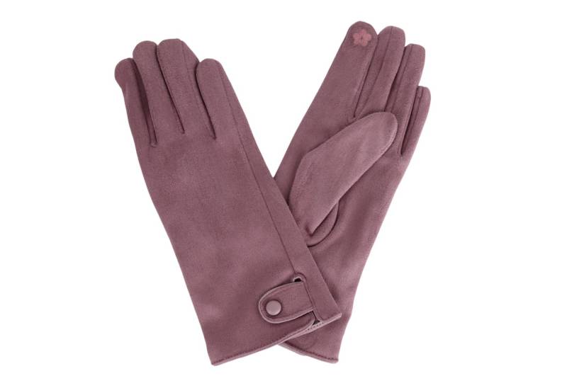 MIRROSI Fleecehandschuhe Damen Touchscreen Handschuhe gefüttert Warm ONESIZE (BASIC zeitlos für immer) aus Stoff sehr weich und warm ideal für Herbst oder Winter von MIRROSI