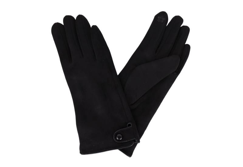 MIRROSI Fleecehandschuhe Damen Touchscreen Handschuhe gefüttert Warm ONESIZE (BASIC zeitlos für immer) aus Stoff sehr weich und warm ideal für Herbst oder Winter von MIRROSI