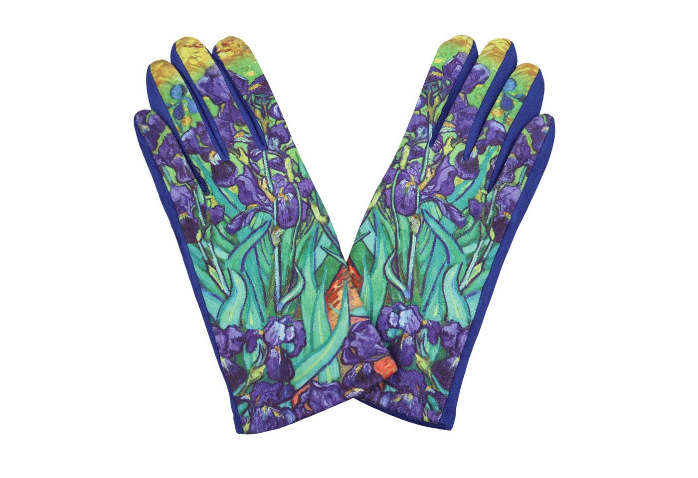 MIRROSI Fleecehandschuhe Damen Touchscreen Handschuhe gefüttert Warm ONESIZE (Wunderschöne Prints) aus Stoff sehr weich und warm ideal für Herbst oder Winter von MIRROSI