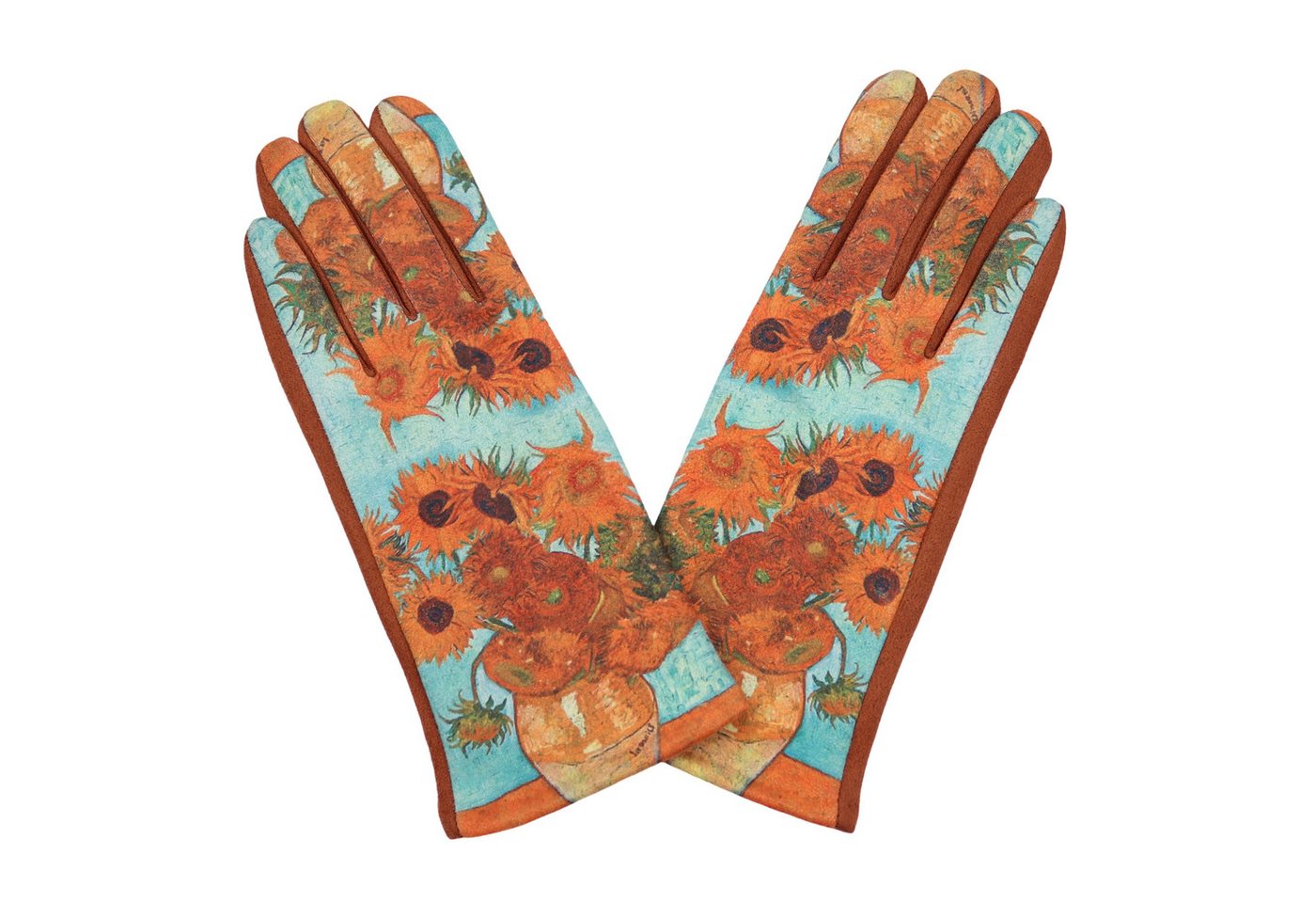 MIRROSI Fleecehandschuhe Damen Touchscreen Handschuhe gefüttert Warm ONESIZE (Wunderschöne Prints) aus Stoff sehr weich und warm ideal für Herbst oder Winter von MIRROSI